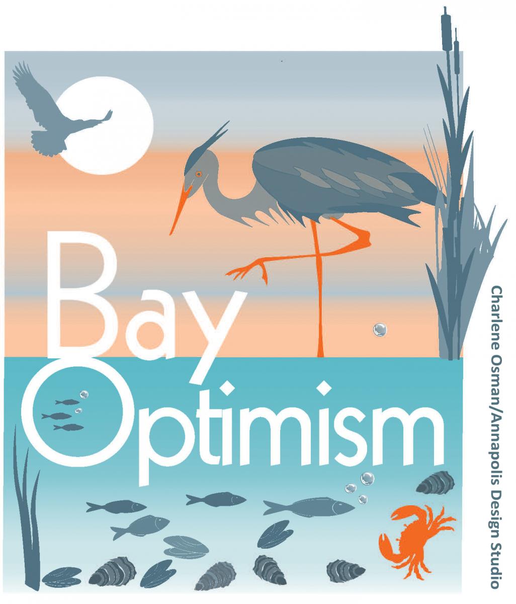 Bay Optimism Logo, by Charlene Osman, Annapolis Design Studio