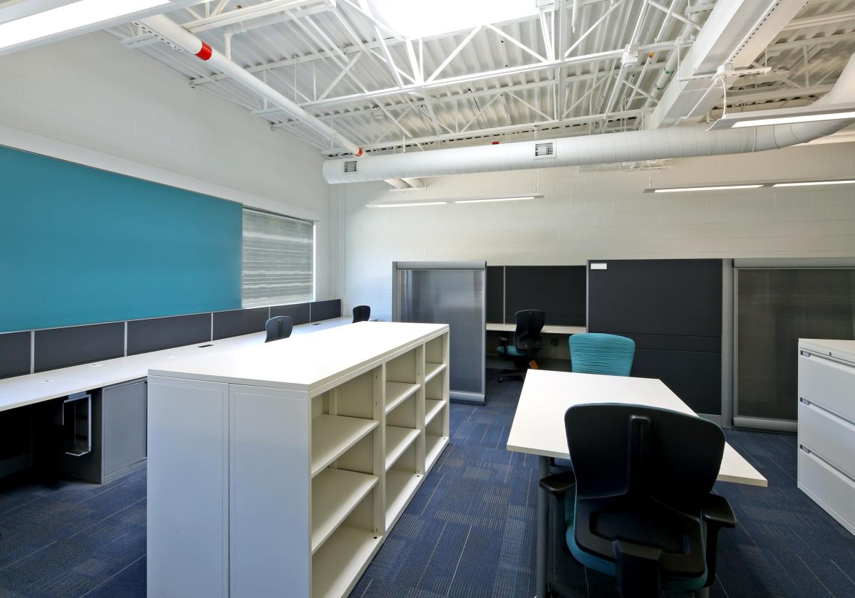 Charles McC. Mathias Lab interior office space