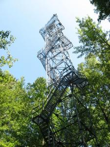 View of SERC's meteorological tower