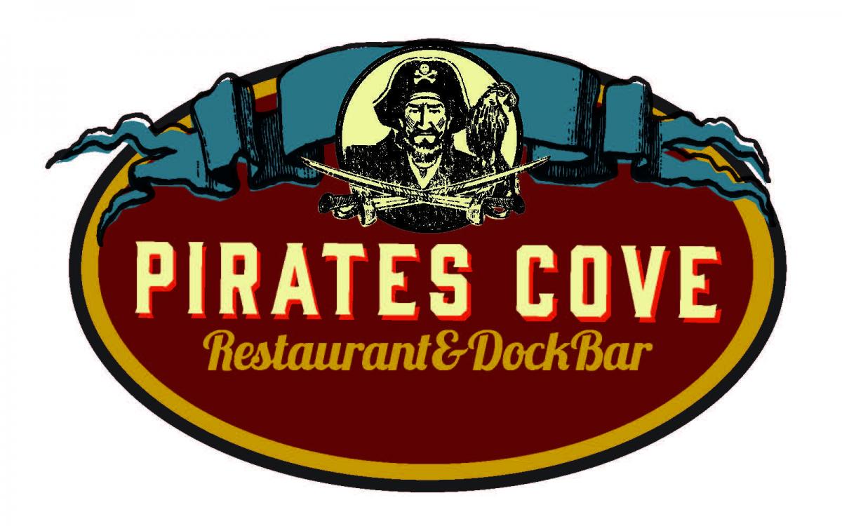 Pirates Cove Restaurant & Dock Bar logo