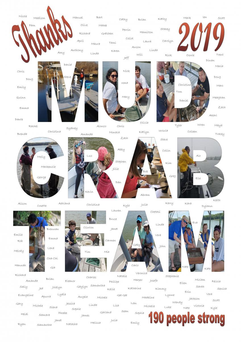 2019 mud crab team