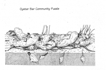 A screenshot of the first page of the oyster bar community puzzle PDF