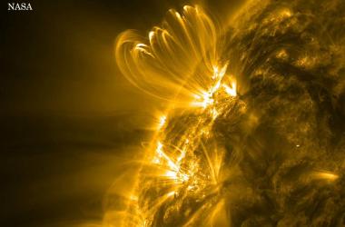 Ultraviolet Solar Activity (NASA/SDO)