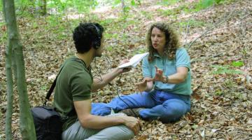 Melissa Mccormick talks about orchids with NPR's Sabri Ben-Achour