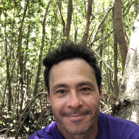 Andre in Gulf of Nicoya's mangroves, Costa Rica