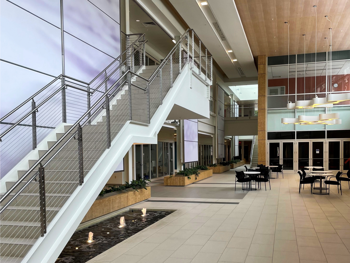 Charles McC. Mathias Laboratory Atrium